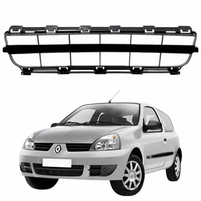 Grade Parachoque Renault Clio 2006 Até 2012 Central